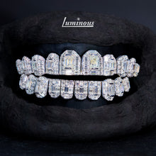 Load image into Gallery viewer, Emerald Cut Honeymoon Setting Grillz
