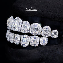 Load image into Gallery viewer, Emerald Cut Honeymoon Setting Grillz
