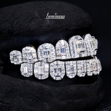 Load image into Gallery viewer, Emerald Cut Honeymoon Setting Grillz
