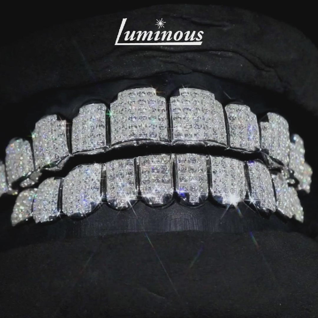 Princess Cut Reg Invisible Setting Grillz