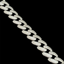 Load image into Gallery viewer, 10mm Pave Setting Miami Cuban Chain
