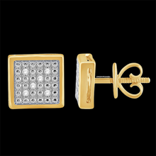 Load image into Gallery viewer, Rayonnant Diamonds Earring
