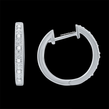 Load image into Gallery viewer, Hermosa Diamonds Hoops Earring
