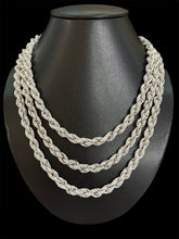 Load image into Gallery viewer, 7mm Icedout Rope Chain
