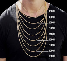 Load image into Gallery viewer, 1.2mm Solid White Gold Franco
